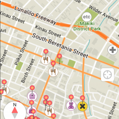 「トラベルコ‐海外/国内オフライン地図アプリ」　ネット環境がなくてもナビやスポット検索ができるマップアプリのサムネイル