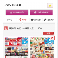 「イオンチラシアプリ」でイオンのお買い得情報を素早くゲット！イオン利用者の心強い味方！のサムネイル