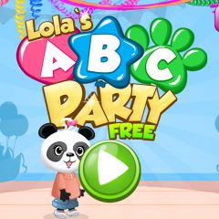 パンダのローラと一緒に遊び感覚で楽しめる「LolaのABCパーティー無料 - 読むことを学習する」で、就学前の子どもにネイティブの英語を触れさせよう！のサムネイル