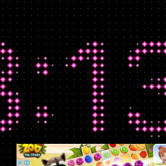 「Banner Free」を使ってメッセージをLEDマトリックス風に表示してみよう！のサムネイル