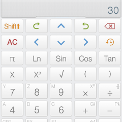 「Calculator # - 関数電卓」難しい計算式もこのアプリで解決のサムネイル