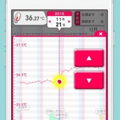 妊娠・生理・排卵日予測のグラフアプリ～基礎体温ツール～自分の体の特徴が知れるアプリのサムネイル