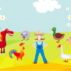 『ABC 農場 ！子供のためのゲーム： 学ぶ 言葉や動物とアルファベットを書き込むことができます。無償、新しい、幼稚園、保育園、学校のために、学習！』-幼児の英語教育にぴったりの役立つアプリ！のサムネイル