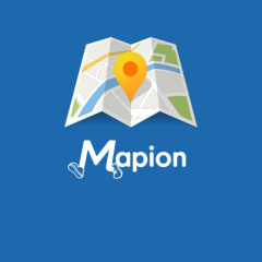 キレイで見やすい「地図マピオン」は賢く使えるスマホナビアプリ！のサムネイル