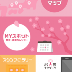 桜の状態や開花・満開予想日がわかる！気象情報アプリ「桜のきもち」のサムネイル