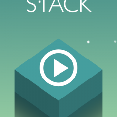 簡単だけど夢中になる、ブロック積み上げゲーム「stack」のサムネイル