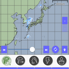 様々な気象情報を即座にキャッチ！「周辺便利天気」のサムネイル