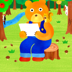 エンターテイメントランキング上位！ストレス解消・癒やしのアプリ「聞いてよ！クマさん」のサムネイル