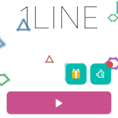 App Storeのパズルゲームランキング37位！一筆で点と点を結べ！「1LINE」のサムネイル